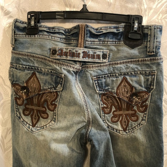 Armchair Denim Wide Leg Jeans - Picture 6 of 8